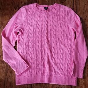 Talbots Pink Confetti Sweater
